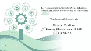ZAER : Réunion Publique