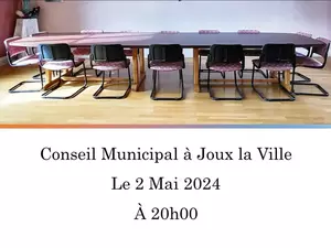 Conseil Municipal du 2 Mai 2024
